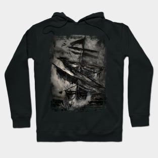 pirate ship Hoodie